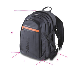 Rucksack made of coated polyester/Oxford 600D polyester, dimensions 50x33x16 cm