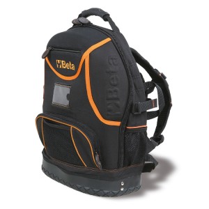 Tool rucksack, made of technical fabric, empty