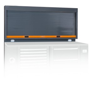 Tool wall system with shutter  accommodating 2 power sockets