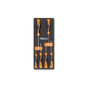 Soft thermoformed tray with tool assortment