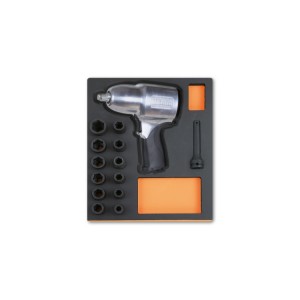 Foam tray with 1/2" air impact wrench