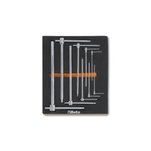 Soft thermoformed tray with tool assortment