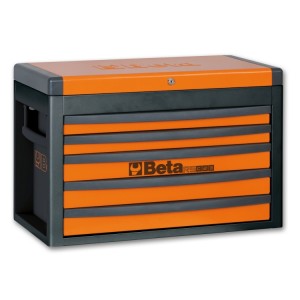 Portable tool chest with 5 drawers