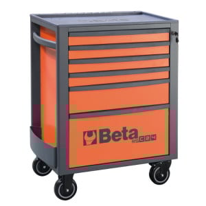 Rolling tool chest store with tools
