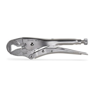 Adjustable self-locking pliers, for nuts and cylindrical profiles