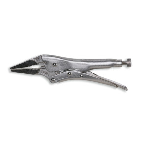 Adjustable self-locking pliers,  long jaws