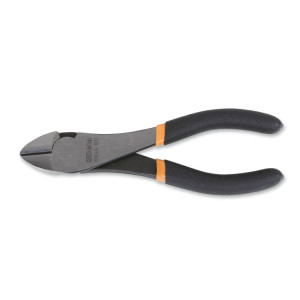 Heavy duty diagonal cutting nippers,  slip-proof double layer PVC coated handles, industrial finish