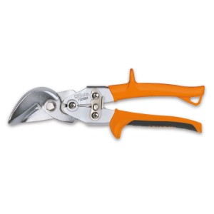 Compound leverage shears  for straight and right cuts