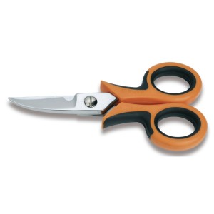 Electrician’s scissors, curved blades
