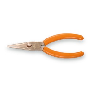 Sparkproof extra-long needle knurled nose pliers
