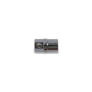 Bit holder adaptor, 1/4", for 10 mm ratcheting wrenches