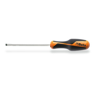 Screwdrivers for headless slotted screws