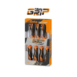Set of 7 screwdrivers for Torx® head screws