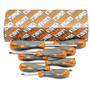 Set of 8 screwdrivers for Tamper Resistant Torx® head screws
