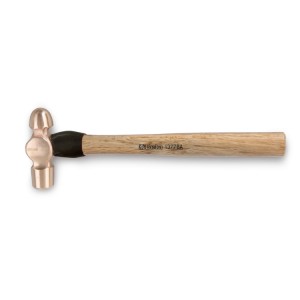 Sparkproof ball pein hammer, round head,  for coppersmiths and tinsmiths