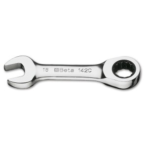 Ratcheting combination wrenches,  straight short series
