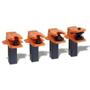 Kit of 4 self-locking terminals for line obstruction