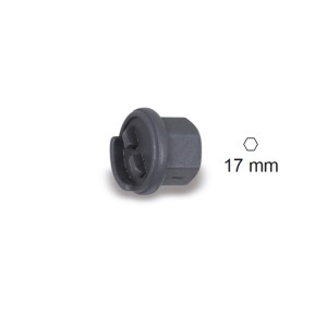Special socket for plastic oil drain plugs, for Mercedes engines