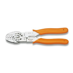 Crimping pliers for non-insulated  open terminals, standard model
