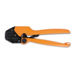 Heavy duty crimping pliers  for non-insulated terminals
