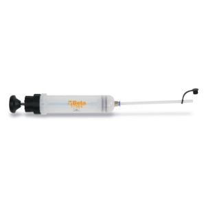 Oil suction gun, 200 ml, made from polypropylene
