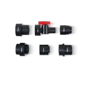 Kit of non-return quick coupling adapters, for funnel 1758B - 1758B-1,6
