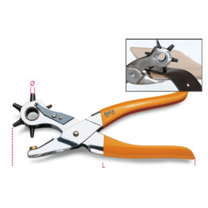 Revolving punch pliers