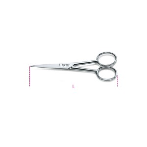 Slim, long blade scissors