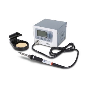 Digital soldering station  supplied with soldering iron