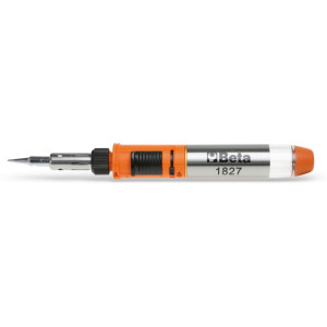 Gas soldering iron, adjustable