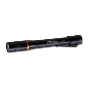 LED inspection torch, made of sturdy anodized aluminium