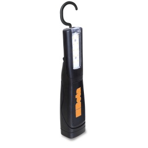 Rechargeable inspection lamp with ultra-high brightness LEDs, lithium polymer battery