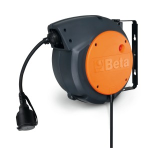 ​Automatic cable reel, with 3Gx1.5 mm² cable and SCHUKO type socket