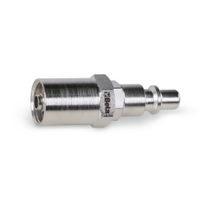 Quick couplings, Italian profile,  with sleeve for rubber hose