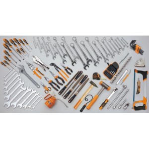 Assortment of 107 tools