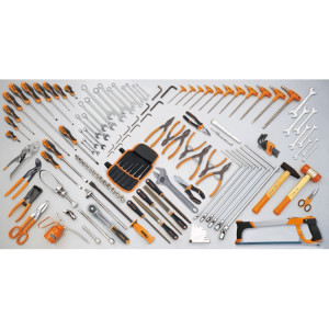 Assortment of 132 tools