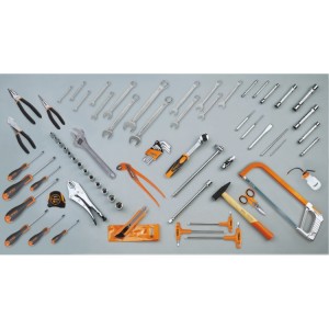 Assortment of 74 tools