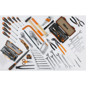 Assortment of 111 tools