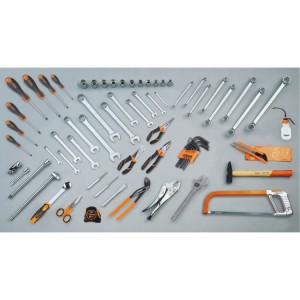 Assortment of 68 tools