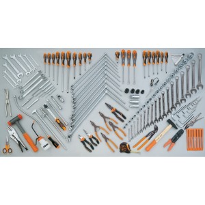 Assortment of 138 tools
