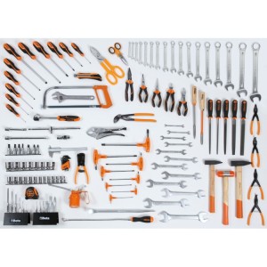 Assortment of 133 tools