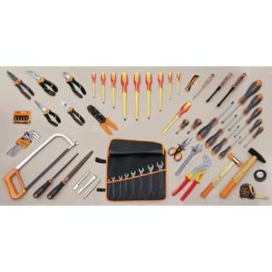 Assortment of 70 tools