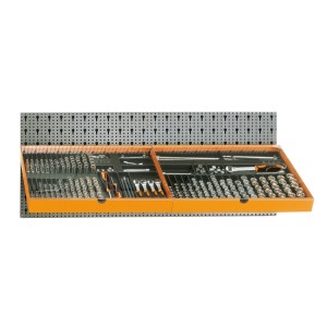 Assortment of 306 tools, with hooks without panel