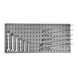 Assortment of 48 tools, with hooks without panel