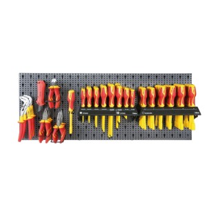 Assortment of 90 tools, with hooks without panel