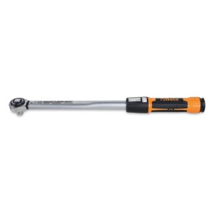 ZERO-RESET click-type torque wrench with push-through ratchet, for right-/left-hand tightening, torque accuracy: ± 3%