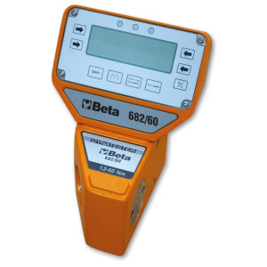 Electronic digital torque meter  with transducer Dynatester 682  to be used either clockwise  or anticlockwise Remarkable reading accuracy  Supplied with serial output RS 232  for printers