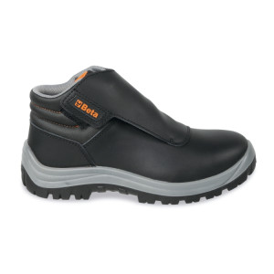 BASIC leather safety shoe, water-repellent, with front protection