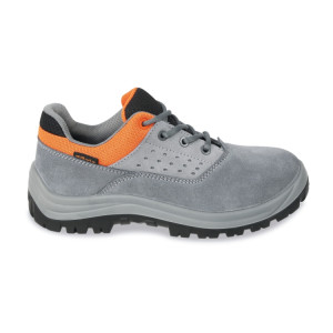 BASIC suede shoe, perforated