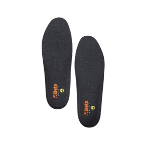 Anatomically shaped, breathable underfoot cover, antibacterial top layer preventing bad odours. Replacement for ESD (ElectroStatic Discharge) certified footwear